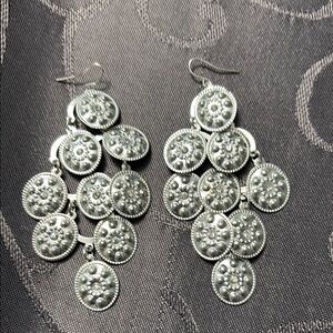3/$20 Elegant Silver Dangle Earrings